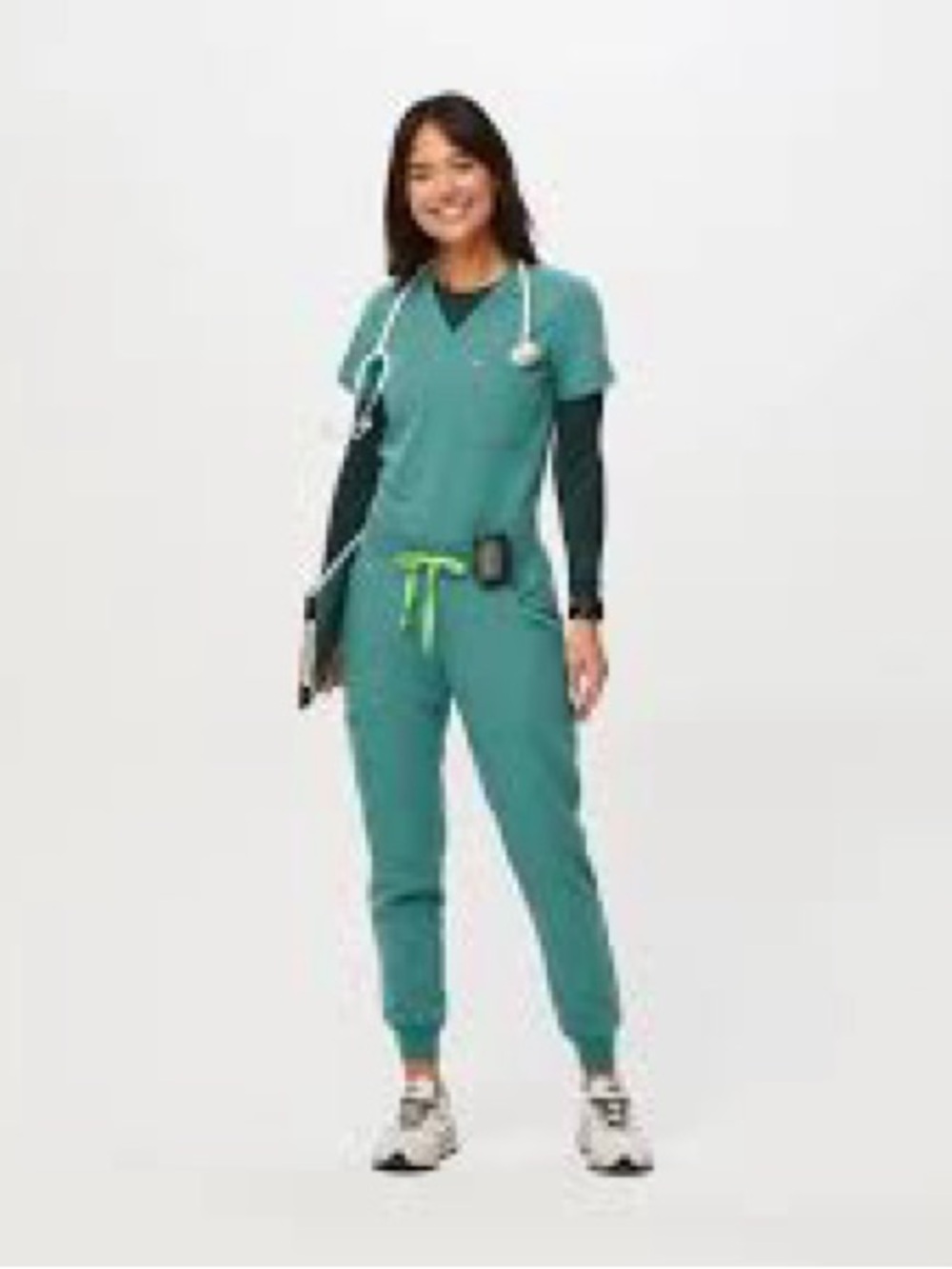 Women’s FIGS cactus scrub set